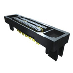 Samtec QSE Series Straight Surface Mount PCB Socket, 56-Contact, 2-Row, 0.8mm Pitch, Solder Termination