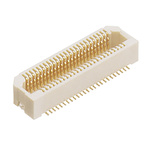 Panasonic P5KS Series Surface Mount PCB Socket, 24-Contact, 2-Row, 0.5mm Pitch, Solder Termination