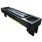 Samtec QSE Series Right Angle Surface Mount PCB Socket, 28-Contact, 2-Row, 0.8mm Pitch, Solder Termination