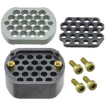 Samtec BAR Series Straight PCB Mount PCB Socket, 22-Contact, 5-Row, 0.633mm Pitch, Solder Termination