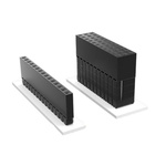 Samtec ESQ Series Straight Through Hole Mount PCB Socket, 5-Contact, 1-Row, 2.54mm Pitch, Solder Termination
