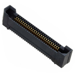 Samtec QRF8 Series Straight Surface Mount PCB Socket, 52-Contact, 2-Row, 0.88mm Pitch, Solder Termination