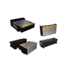 Amphenol Communications Solutions Minitek Microspeed Series Right Angle Surface Mount PCB Socket, 32-Contact, 1-Row,