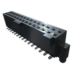 Samtec SFM Series Horizontal Surface Mount PCB Socket, 30-Contact, 2-Row, 1.27mm Pitch, SMT Termination