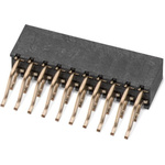 Wurth Elektronik WR-PHD Series Angled PCB Socket, 14-Contact, 2-Row, 2mm Pitch