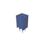 Amphenol ICC Surface Mount PCB Socket, 4-Contact, 2-Row, 2.54mm Pitch
