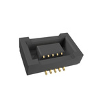 Amphenol Communications Solutions BergStak Series PCB Mount PCB Connector, 10-Contact, 2-Row, 0.4mm Pitch, Pin