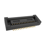 Amphenol Communications Solutions BergStak Series PCB Mount PCB Connector, 30-Contact, 2-Row, 0.4mm Pitch, Pin