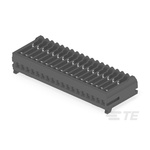 TE Connectivity MICRO CT Series Straight Cable Mount, IDC PCB Socket, 18-Contact, 1-Row, 1.2mm Pitch, IDC Termination