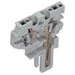 Wago 769 Series Straight PCB Mount PCB Socket, 1-Contact, 5mm Pitch, Cage Clamp Termination