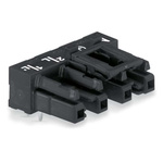 Wago 770 Series Angled PCB Mount PCB Socket, 4-Contact, 1-Row, 10mm Pitch, Cage Clamp Termination