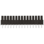Samtec IPS1 Series Straight Through Hole Mount PCB Socket, 30-Contact, 2-Row, 2.54mm Pitch, Through Hole Termination