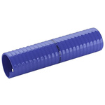 Merlett Plastics PVC Hose, Blue, 47.6mm External Diameter, 10m Long, Reinforced, 135mm Bend Radius, Oil Applications