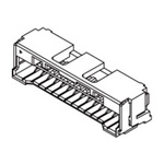 Molex CLIK-Mate Series Right Angle Surface Mount PCB Socket, 10-Contact, 1-Row, 1.5mm Pitch, Crimp Termination