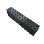 Samtec BCS Series Straight Through Hole Mount PCB Socket, 16-Contact, 2-Row, 2.54mm Pitch, Solder Termination