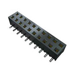 Samtec SMM Series Straight Surface Mount PCB Socket, 20-Contact, 2-Row, 2mm Pitch, Solder Termination