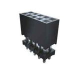 Samtec ESQT Series Straight Through Hole Mount PCB Socket, 50-Contact, 2-Row, 2mm Pitch, Solder Termination