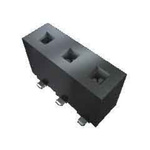 Samtec HPF Series Straight Through Hole Mount PCB Socket, 10-Contact, 1-Row, 5.08mm Pitch, Solder Termination