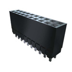 Samtec ESW Series Straight Through Hole Mount PCB Socket, 10-Contact, 2-Row, 2.54mm Pitch, Solder Termination