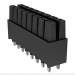 Samtec IPS1 Series Straight Surface Mount PCB Socket, 20-Contact, 2-Row, 2.54mm Pitch, Solder Termination