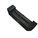 Samtec SEM Series Straight Surface Mount PCB Socket, 20-Contact, 3-Row, 0.8mm Pitch, Solder Termination