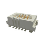Amphenol Communications Solutions Conan Lite Series Vertical PCB Mount PCB Socket, 9-Contact, 1mm Pitch, Solder