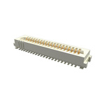 Amphenol Communications Solutions Conan Lite Series Straight, Vertical PCB Mount PCB Socket, 41-Contact, 1mm Pitch,