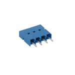Amphenol ICC Surface Mount PCB Socket, 3-Contact, 1-Row, 2.54mm Pitch