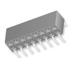 Samtec BCS Series PCB Socket, 14-Contact, 2-Row, 2.54mm Pitch