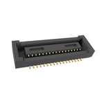 Amphenol Communications Solutions BergStak Series PCB Mount PCB Connector, 34-Contact, 2-Row, 0.4mm Pitch, Pin
