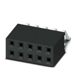 Phoenix Contact 54D/ 30-SH-0-BT, FQ 2 Series Surface Mount Socket Strip, 2-Row, 2.54mm Pitch, SMD Termination