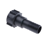 Straight Male Hose Coupling 1-1/2in Female Threaded to Hose Tail, 1-1/2 in Female, PP