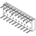 Samtec BCS Series Right Angle Through Hole Mount PCB Socket, 10-Contact, 1-Row, 2.54mm Pitch, Through Hole Termination