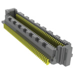 Samtec SS4 Series Straight Surface Mount PCB Socket, 100-Contact, 2-Row, 0.4mm Pitch, Solder Termination