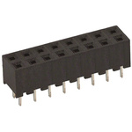 Hirose A3C Series Straight Through Hole Mount PCB Socket, 16-Contact, 2-Row, 2mm Pitch, Solder Termination