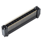Hirose FunctionMAX FX18 Series Straight Surface Mount PCB Socket, 120-Contact, 2-Row, 0.8mm Pitch, Solder Termination