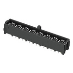 Samtec IJ5 Series Straight Through Hole Mount PCB Socket, 8-Contact, 1-Row, 4mm Pitch, Solder Termination