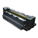 Samtec SS5 Series Straight Surface Mount PCB Socket, 160-Contact, 2-Row, 0.5mm Pitch, Solder Termination