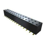 Samtec TLE Series Straight Surface Mount PCB Socket, 40-Contact, 2-Row, 2mm Pitch, Solder Termination