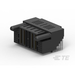 TE Connectivity Multi-Beam Series Right Angle Through Hole Mount PCB Socket, 36-Contact, 5-Row, 2mm Pitch, Press-In