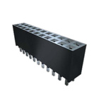 Samtec SSW Series Straight Through Hole Mount PCB Socket, 4-Contact, 1-Row, 2.54mm Pitch, SMT Termination