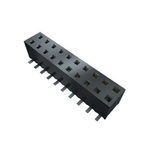 Samtec MMS Series Straight Through Hole Mount PCB Socket, 7-Contact, 1-Row, 2mm Pitch, Solder Termination