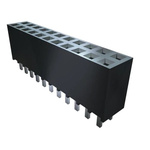 Samtec SSW Series Straight Surface Mount PCB Socket, 10-Contact, 2-Row, 2.54mm Pitch, Solder Termination