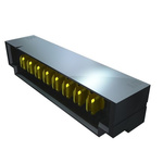 Samtec UPT Series Vertical Through Hole Mount PCB Socket, 4-Contact, 3-Row, 3.81mm Pitch, Solder Termination