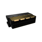 Amphenol Communications Solutions Minitek Microspeed Series Surface Mount PCB Socket, 26-Contact, 2-Row, 1mm Pitch