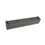 Amphenol Communications Solutions BergStak Series PCB Mount PCB Connector, 90-Contact, 2-Row, 0.4mm Pitch, Pin