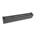 Amphenol Communications Solutions BergStak Series PCB Mount PCB Connector, 100-Contact, 2-Row, 0.4mm Pitch, Pin