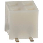 Hirose A3 Series Straight Surface Mount PCB Socket, 4-Contact, 2-Row, 2mm Pitch, Solder Termination