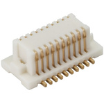 Hirose DF12 Series Straight Surface Mount PCB Socket, 30-Contact, 2-Row, 0.5mm Pitch, Solder Termination