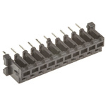 Hirose DF3 Series Straight Through Hole Mount PCB Socket, 14-Contact, 1-Row, 2mm Pitch, Solder Termination